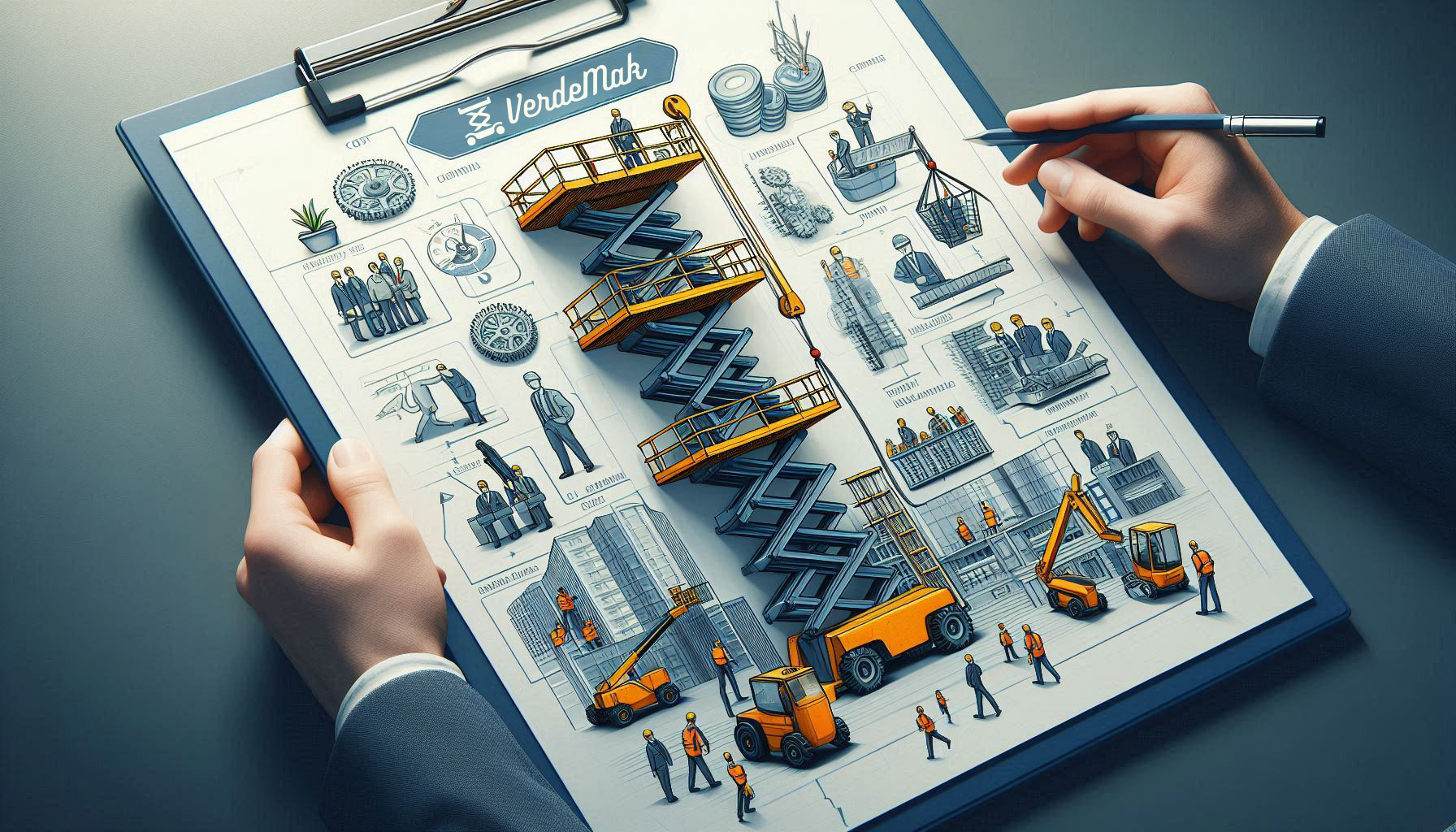 Yükseltici Platformlarla Yüksekte Güvenli ve Verimli Çalışma İmkânı